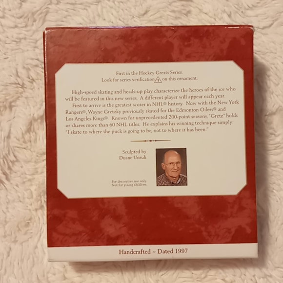 Hallmark keepsake Wayne Gretzky - Picture 2 of 3